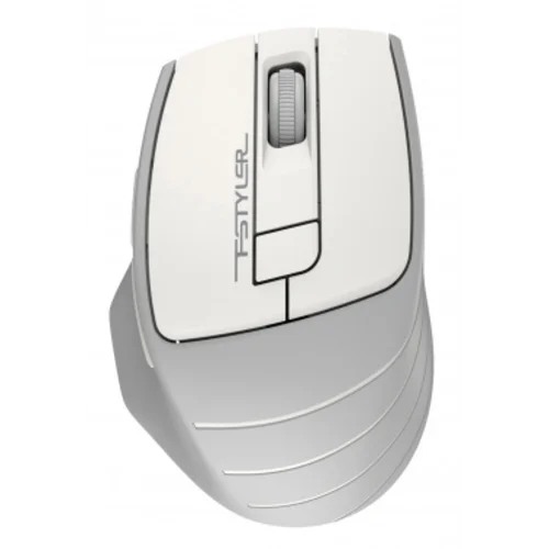 Мышь A4Tech Fstyler FG30S белый/серый оптическая (2000dpi) silent беспроводная USB (6but) Мышь A4Tech Fstyler FG30S белый/серый оптическая (2000dpi) silent беспроводная USB (6but)